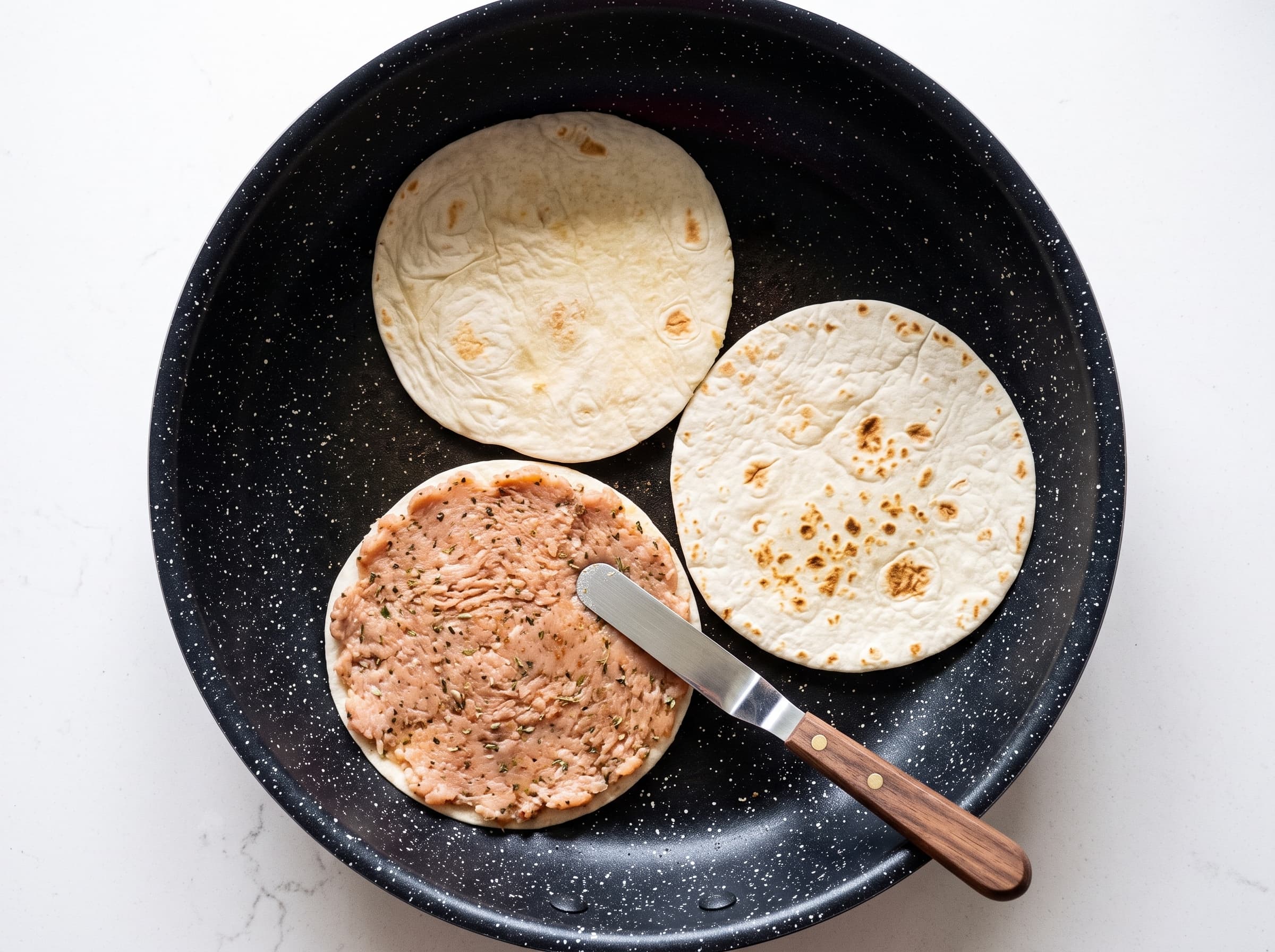Chicken Caesar Smash Tacos — step 5