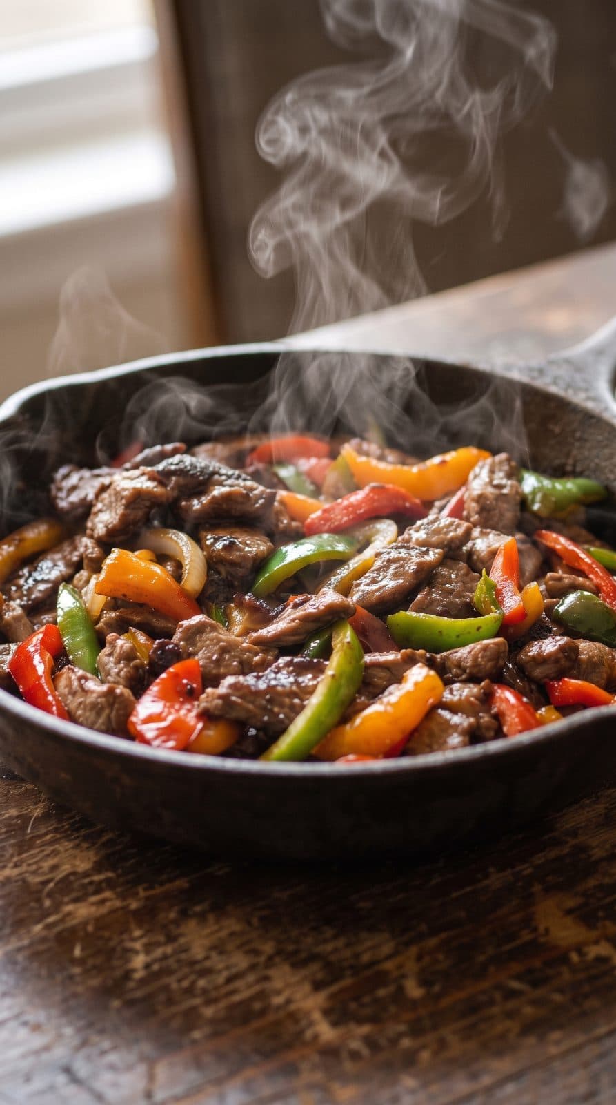 Chinese Pepper Steak with Onions
