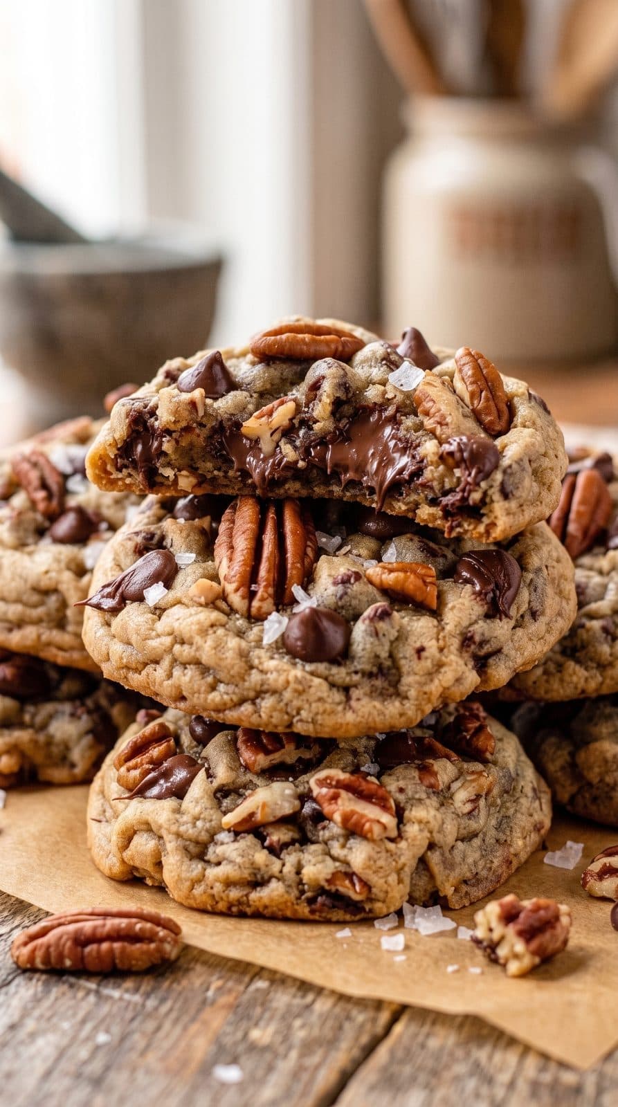 Chocolate Chip Pecan Cookies