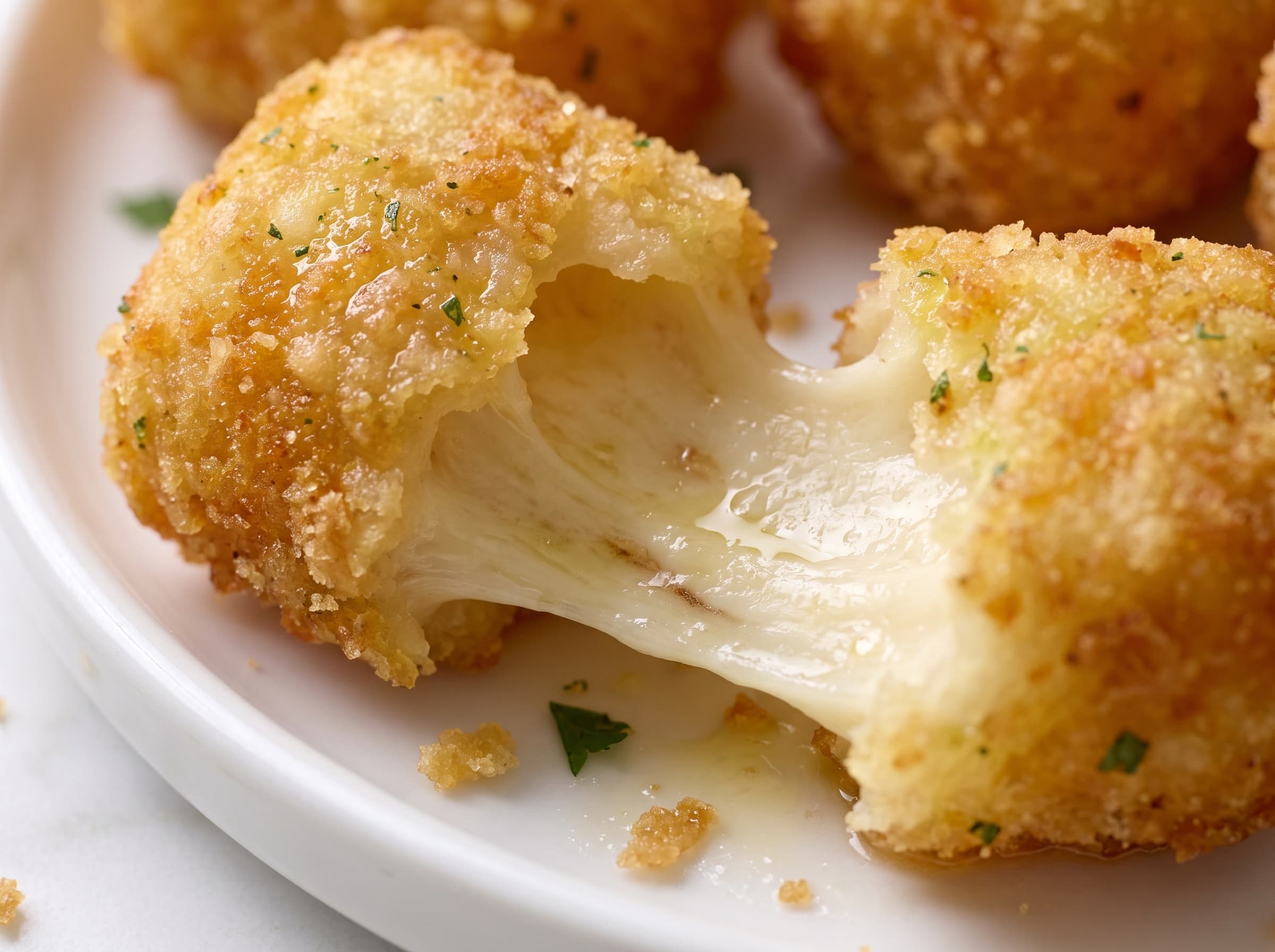 Crispy Cheesy Garlic Potato Bites — step 1