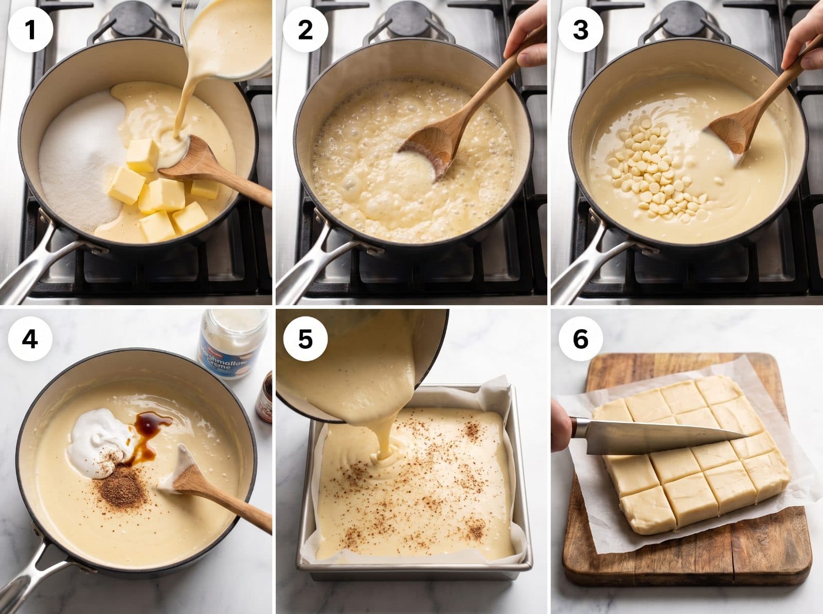 Eggnog Fudge — step 3