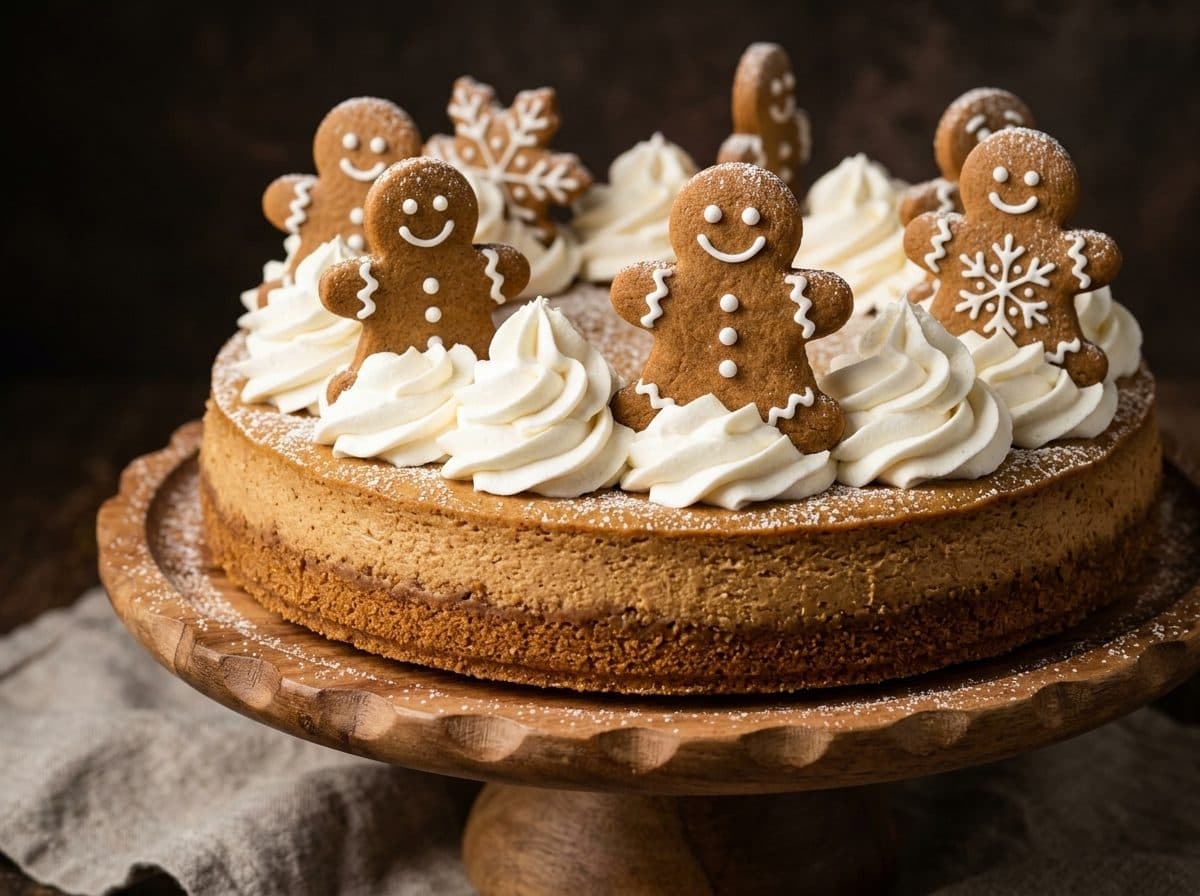 Creamy Gingerbread Cheesecake — step 8