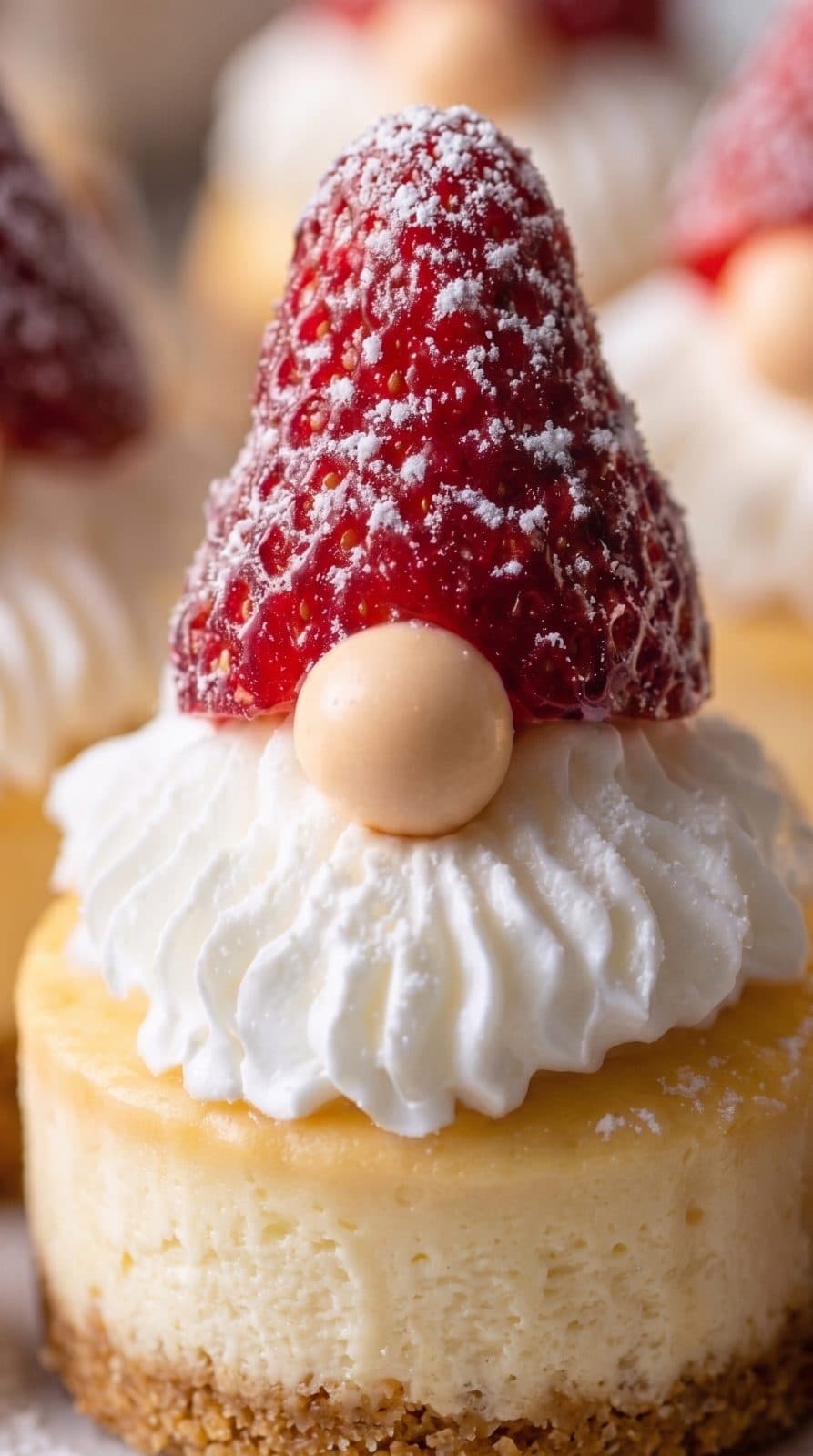 Gnome Mini Cheesecakes