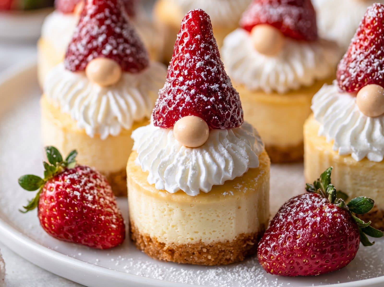 Gnome Mini Cheesecakes — step 7