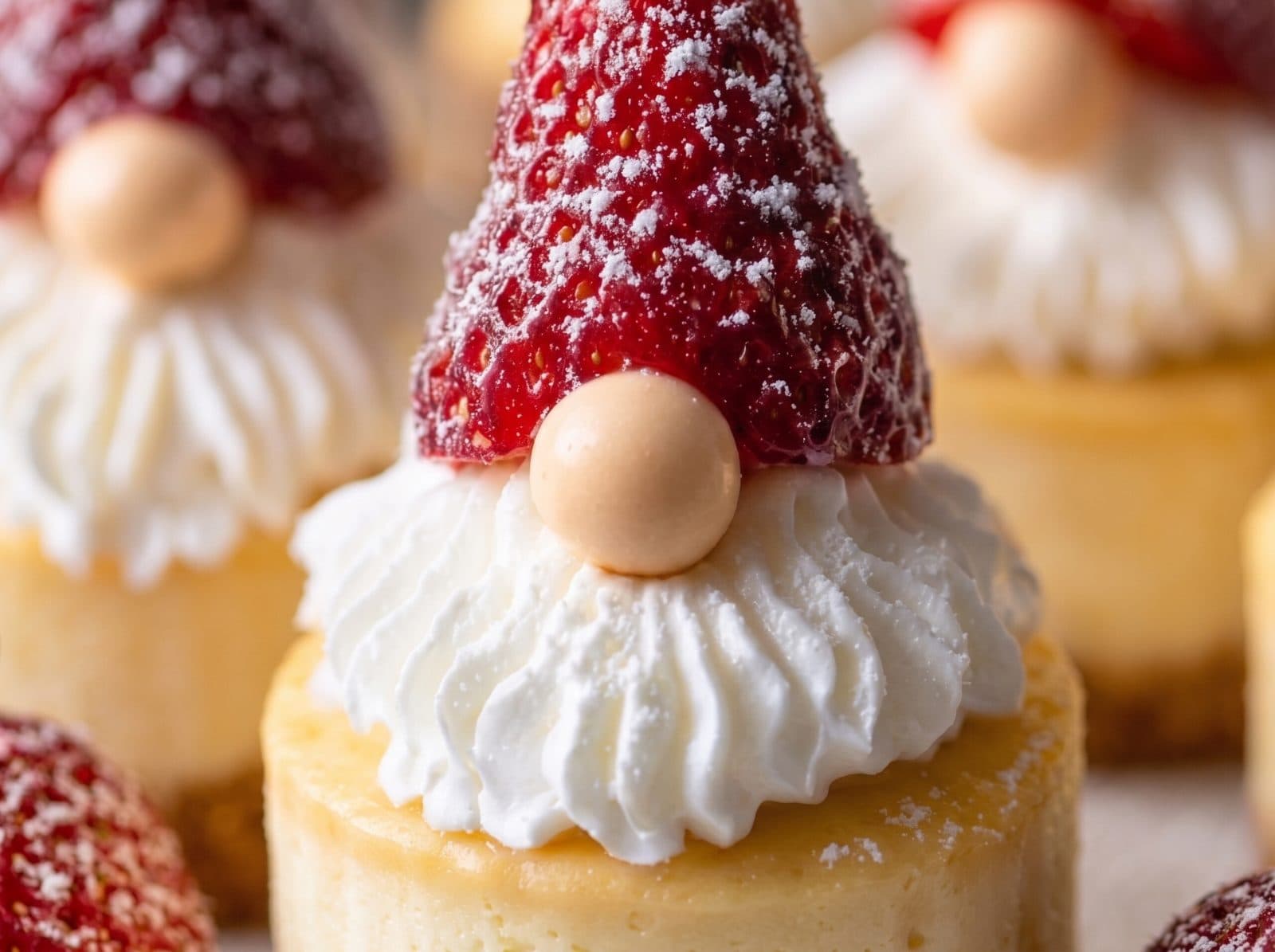 Gnome Mini Cheesecakes — step 8