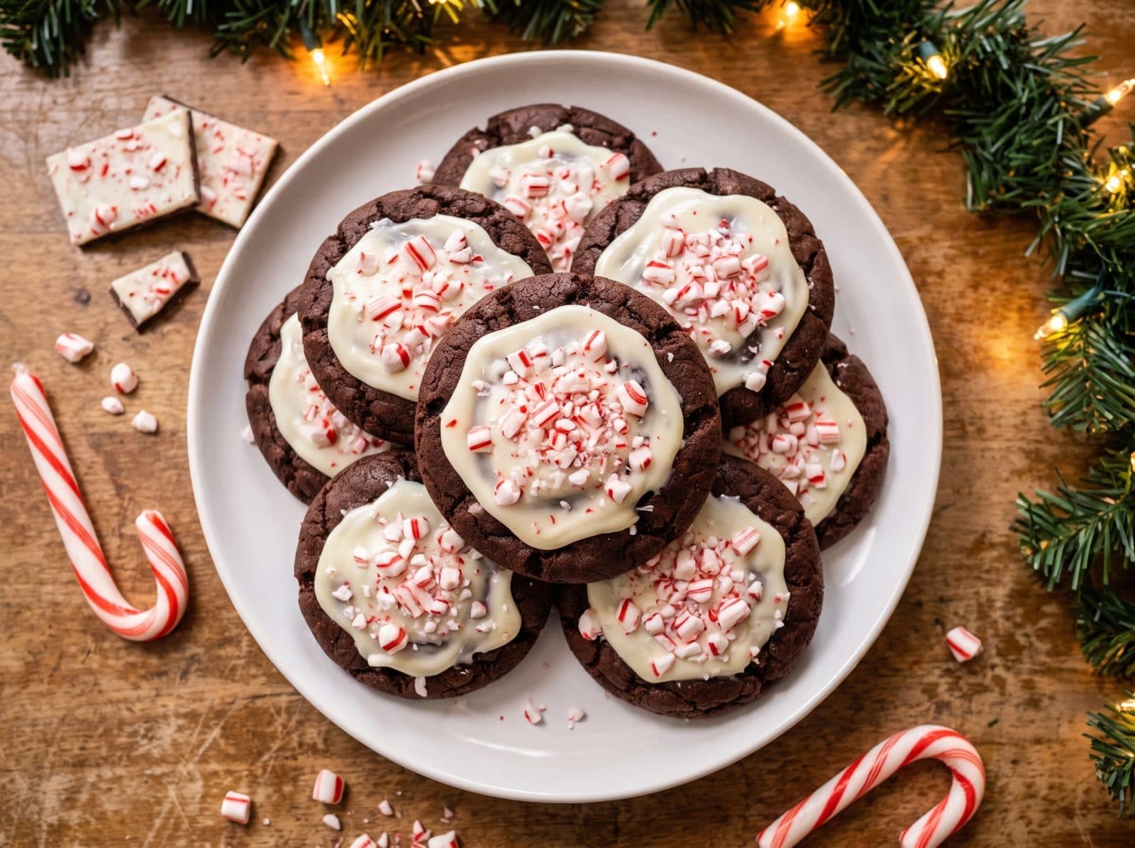 Peppermint Bark Cookies — step 6