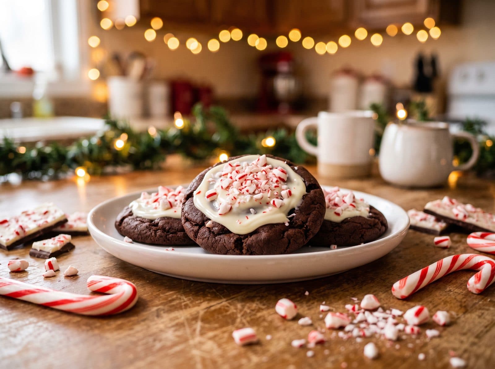 Peppermint Bark Cookies — step 7