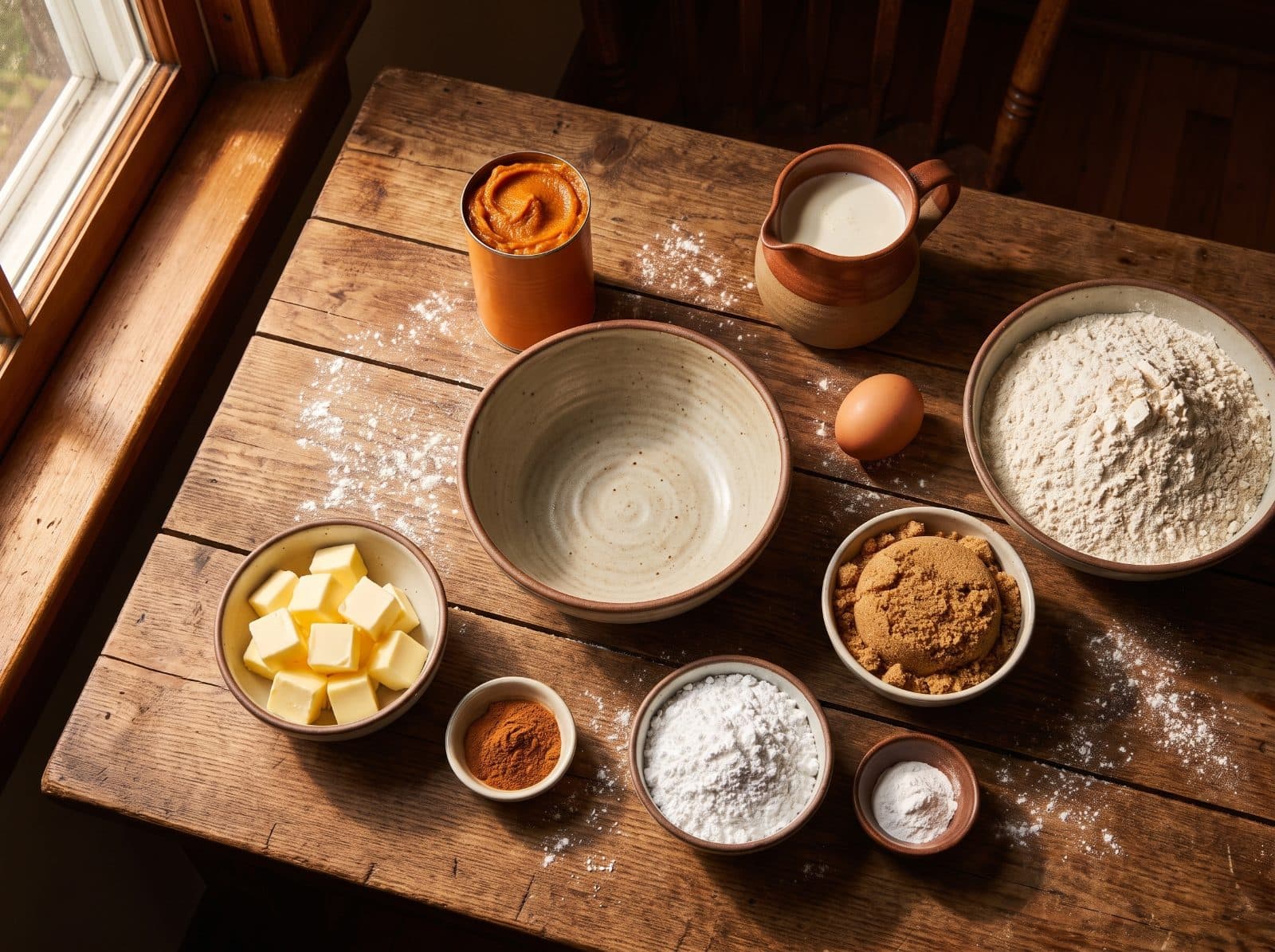 Easy Pumpkin Scones (Starbucks Copycat) ingredients