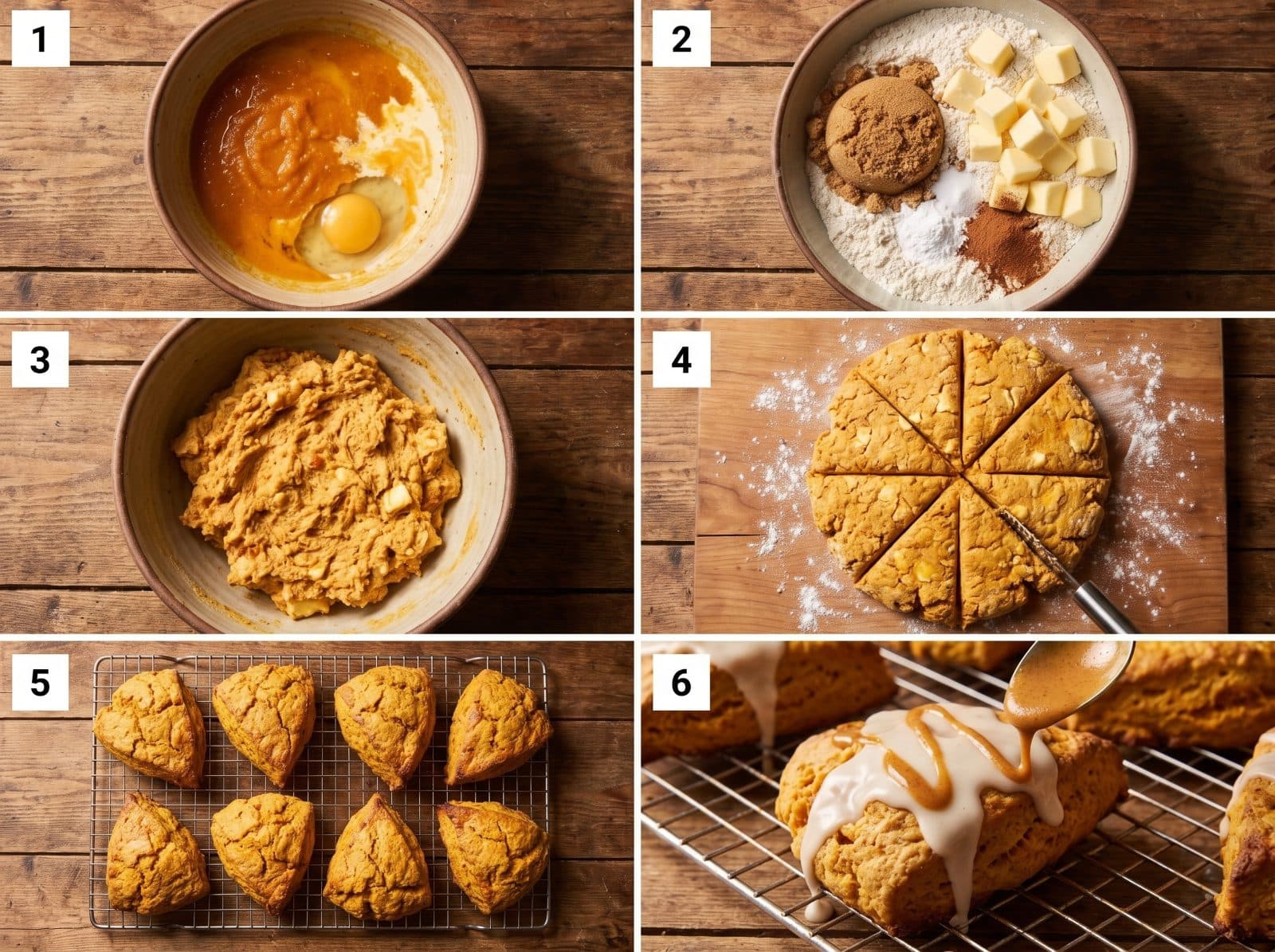 Easy Pumpkin Scones (Starbucks Copycat) — step 4