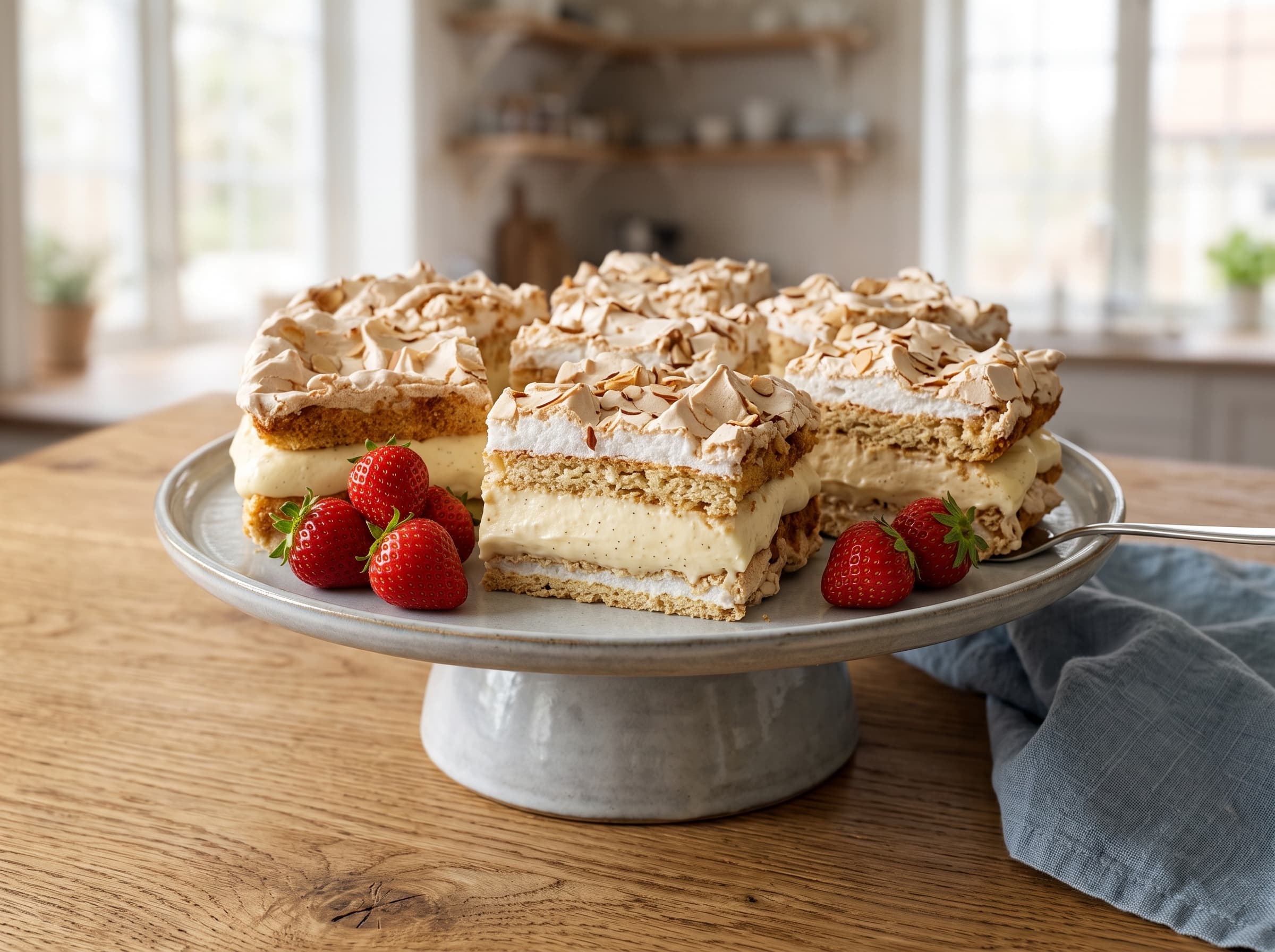 Verdens Beste Cake | Norwegian World's Best Cake with Vanilla Cream — step 5